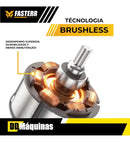 Kit Multi Ferramentas A Bateria 4 Em 1 Brushless - Faster
