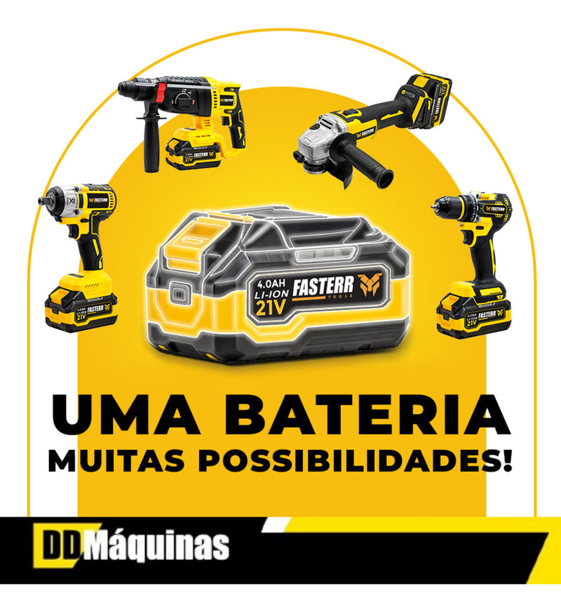 Kit Multi Ferramentas A Bateria 4 Em 1 Brushless - Faster