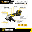 Kit Multi Ferramentas A Bateria 4 Em 1 Brushless - Faster