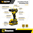 Kit Multi Ferramentas A Bateria 4 Em 1 Brushless - Faster