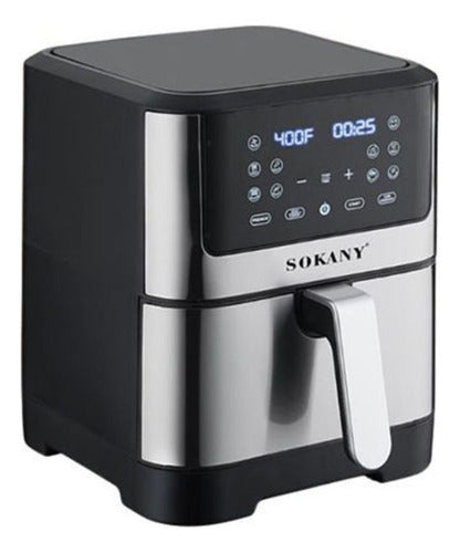 Fritadeira Air Fryer Sem Óleo Fit Com Tela Lcd 7l 1800w