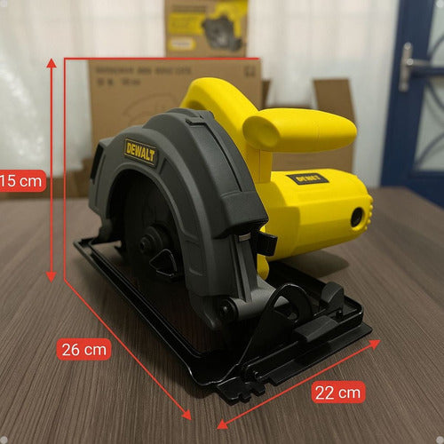 Serra Circular Elétrica C Guia Laser Madeira Ferro Azulejos