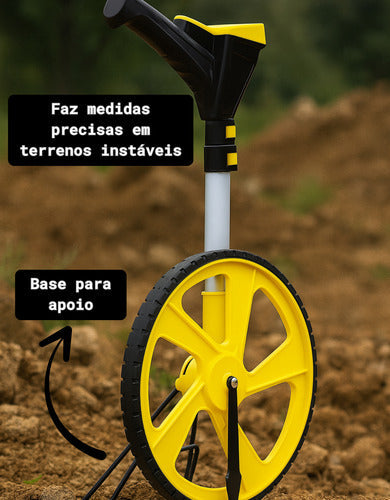 Trena Digital Roda Para Medição De Distâncias Longas