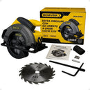 Serra Circular Elétrica C Guia Laser Madeira Ferro Azulejos