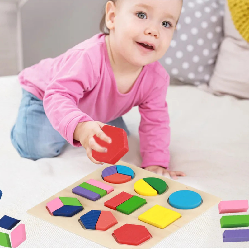 Livro Montessori de Frações Magnéticas – Brinquedo Educativo de Matemática para Crianças