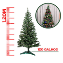 Árvore De Natal 120cm 86 Enfeites