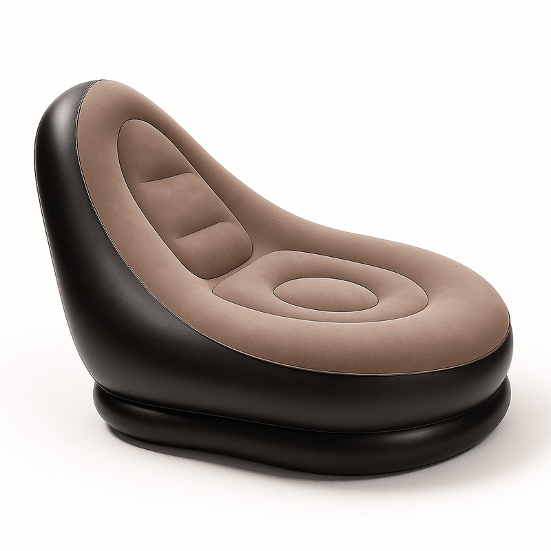 Conjunto Poltrona Sofa Inflavel Portatil Groover