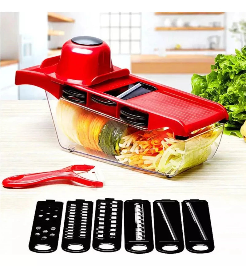 Fatiador de Legumes Multifuncional 6 em 1 - Profissional