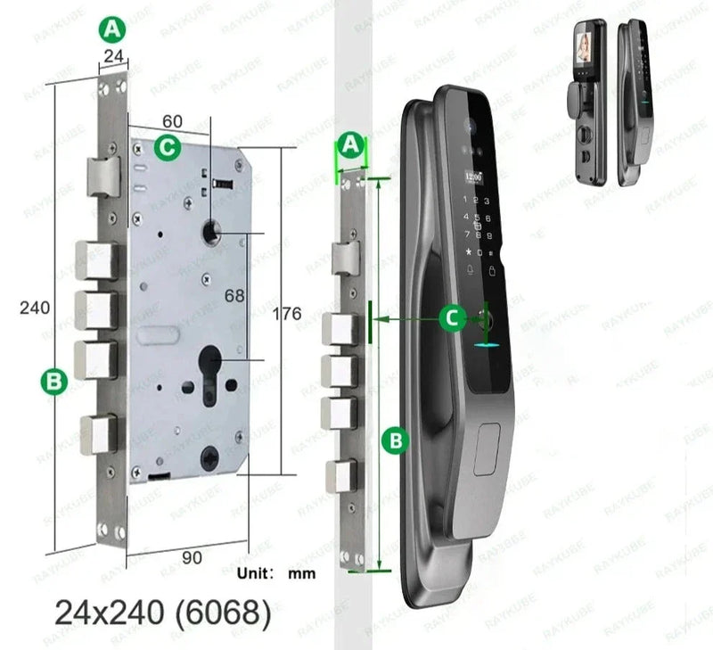 Fechadura Digital Face VisiLock 3D - Oferta Relâmpago