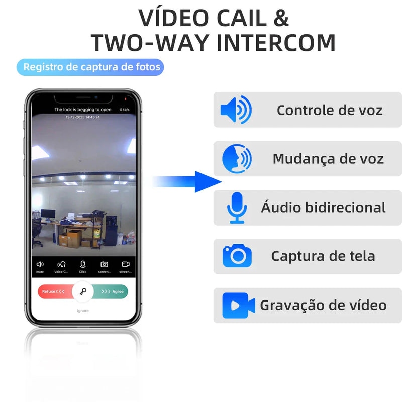 Fechadura Digital Face VisiLock 3D - Oferta Relâmpago