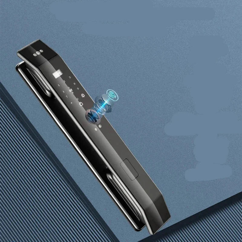 Fechadura Digital Troover 3D - Desbloqueio Biometrico Facial Tag e APP