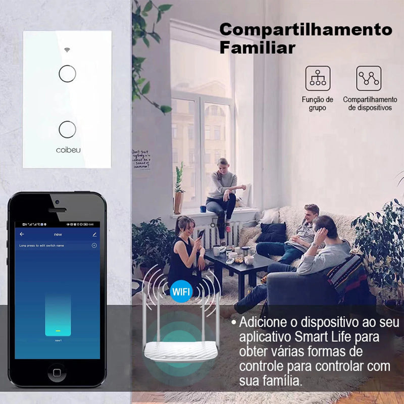 Interruptor Inteligente Alexa - ConectSwitch