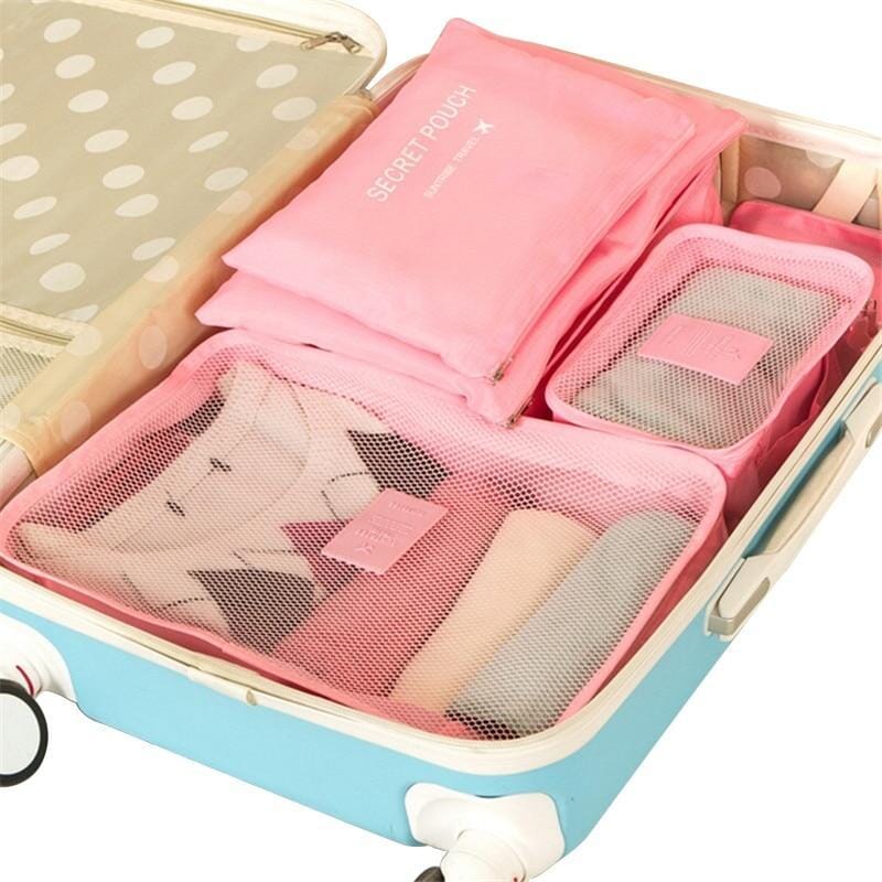 Kit Conjunto de Malas - Mega Organizador - 6 Peças