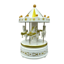 Enfeite de Natal Carrossel Natalino Caixa Musical