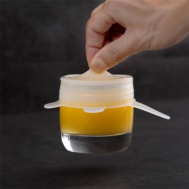 Tampas de silicone 6 peças