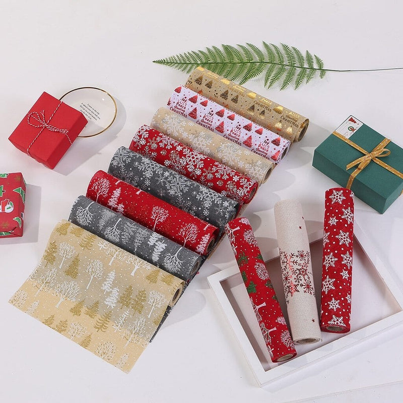 Trilho/Jogo Americano para Mesa de Natal