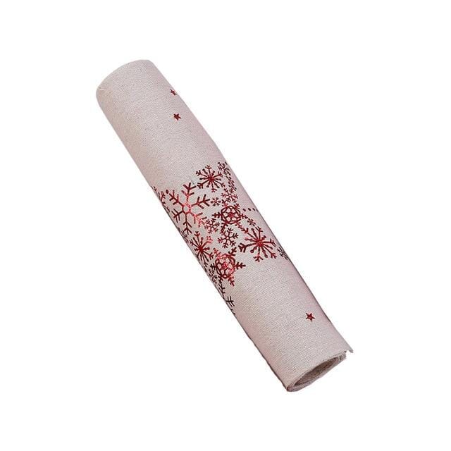 Trilho/Jogo Americano para Mesa de Natal